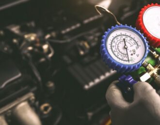 Vehicle AC tune-up service and refrigerant check in Burlington ON